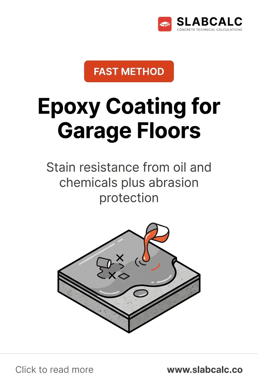 Two-part epoxy roller application on garage concrete floor showing rapid coverage technique